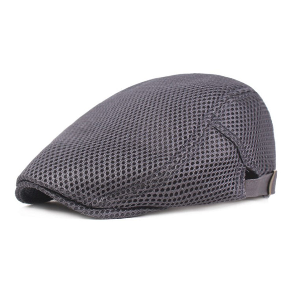 Men's Breathable Beret Hat for Summer Weather