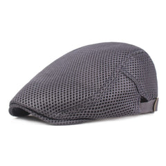 Men's Breathable Beret Hat for Summer Weather