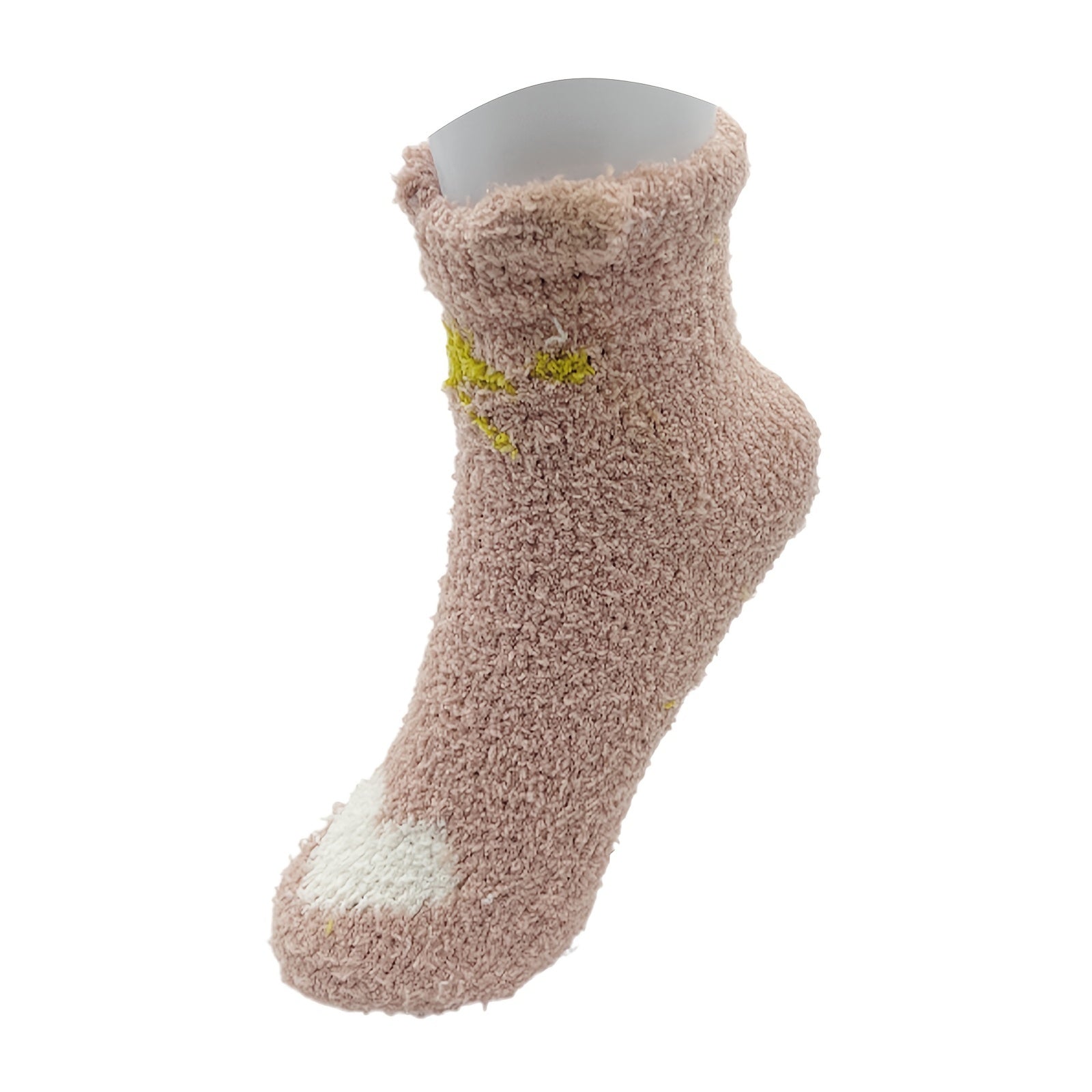 Cozy Coral Fleece Plush Sleep Socks Floor Socks Women's Stockings