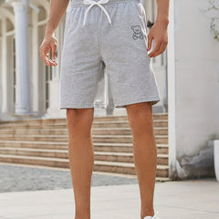 Casual Bear Regular Fit Knitted Shorts for Summer