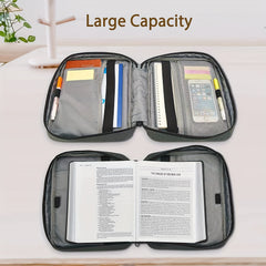Portable Book Box Bible Book Bag Stationery Pen Stationery Storage Bag