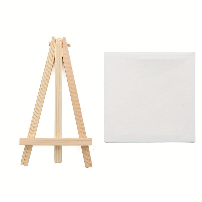 Wooden Canvas Drawing Boards Set
