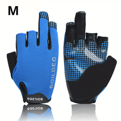 1pair Anti Slip 3 Fingerless Fishing Gloves Breathable Outdoor Sports Shore