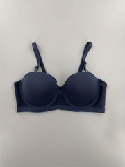 3 Pack Plus Size Strapless Push Up Removable Strap Bra Set