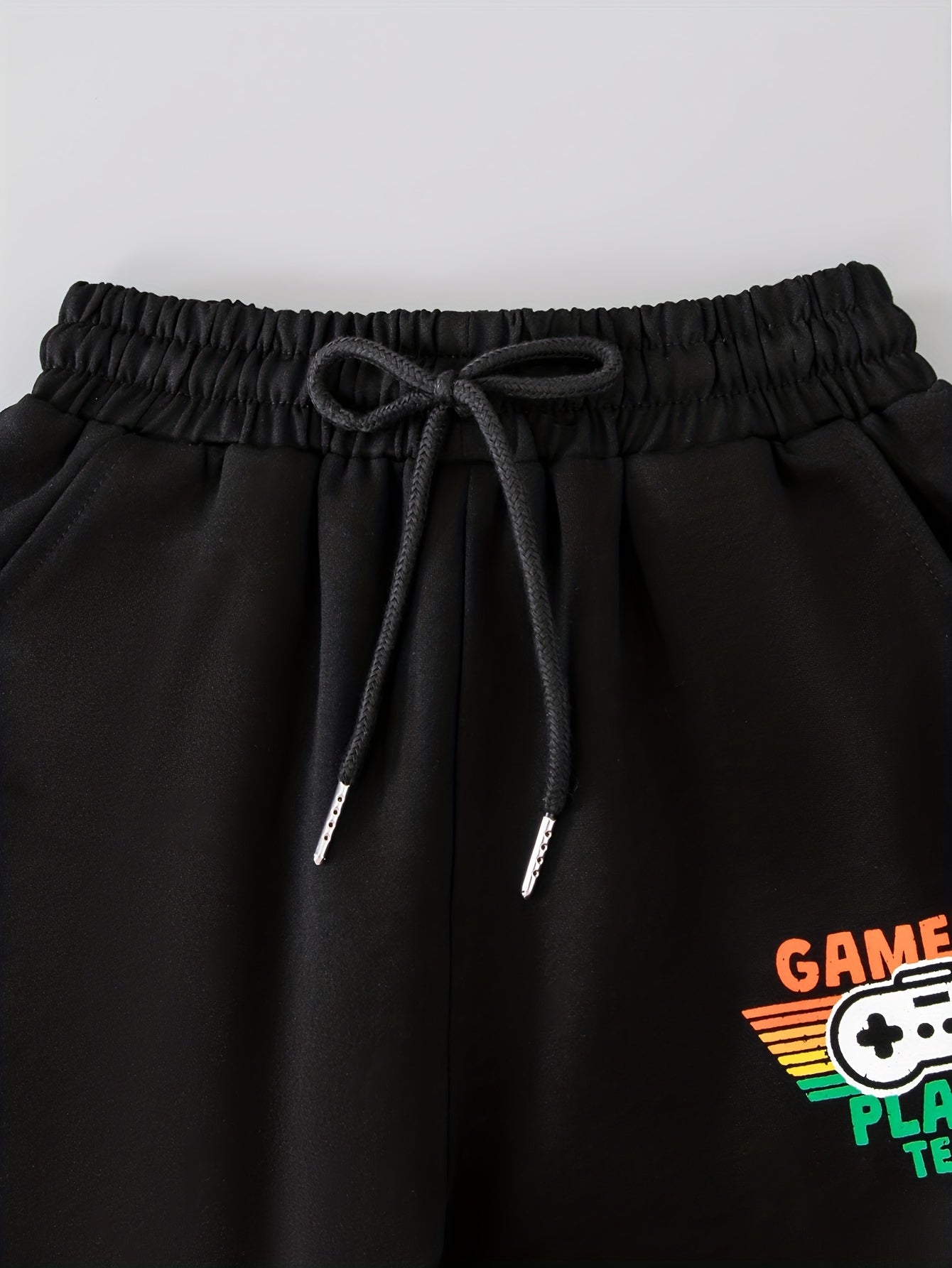 Gamepad Print Boys Active Sweatpants Jogger Sports Pants