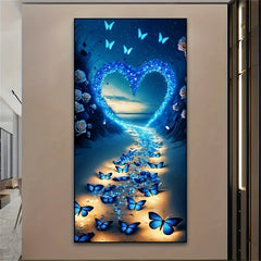 Love Beach Diamond Painting Set - DIY Art Decoration