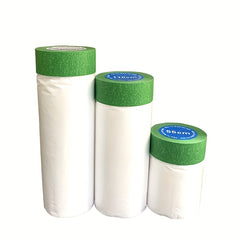 1pc Adhesive Paint Masking Film Wall Furniture Dust Protection Spray Film