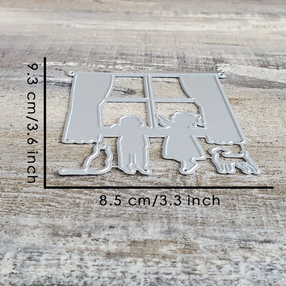 Catlove Christmas Window Metal Cutting Dies for DIY Craft