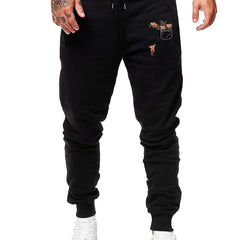 Men's Raccoon Sherpa Fleece Active Sweatpants