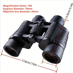 80X80 HD Telescope 10X Magnified Non Vertigo Binoculars
