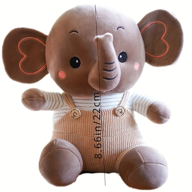 Set of Three Plush Elephant Toys - Perfect Gift for Friends