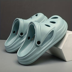 Men's Lightweight Comfy Clogs Hollow Out Non Slip Garden Shoes