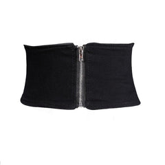 Elastic Wide Belt Waist Seal Corset for Dress Skirt Suit