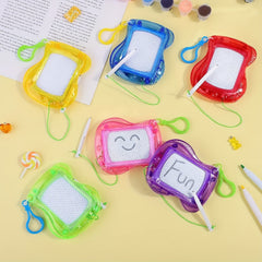 12pcs Mini Magnetic Drawing Boards for Kids - Erasable Doodle Sketch Pad