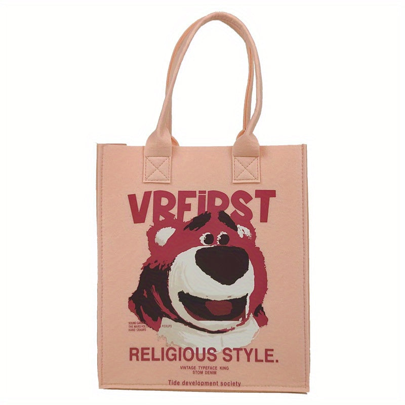Large Capacity Mommy Bag Lightweight Maternal Infant Felt Bag