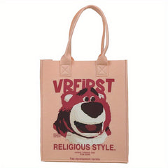 Large Capacity Mommy Bag Lightweight Maternal Infant Felt Bag