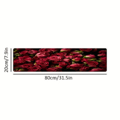 12pcs Non Slip Rose Stair Treads Indoor Carpet Runner Mats