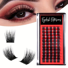 DIY Natural Thick Cluster False Eyelashes DM006