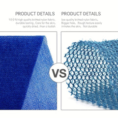 3 Pcs African Net Shower Sponge Exfoliate