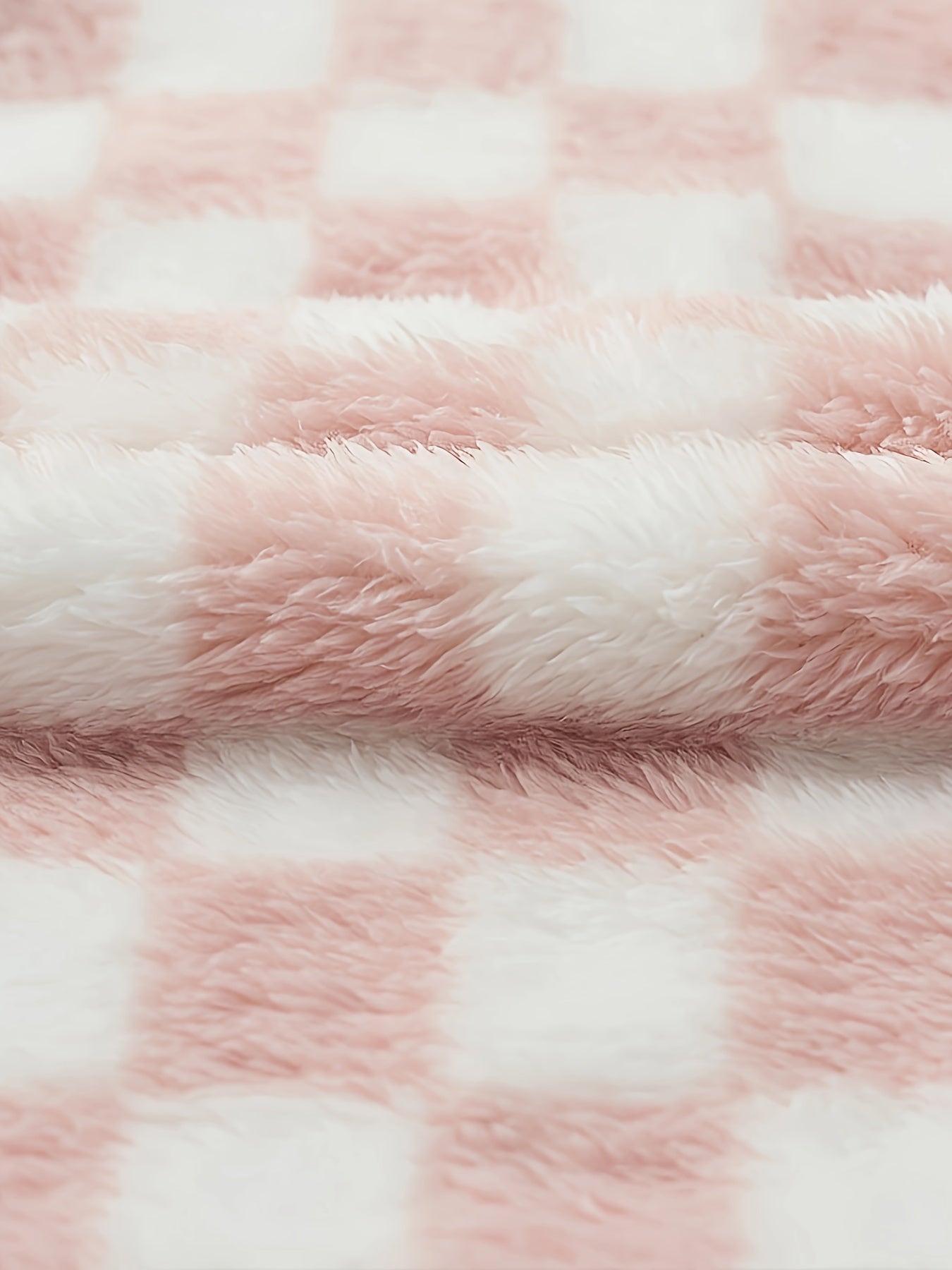 Checkered Print Flannel Warm Home Wear Pants
