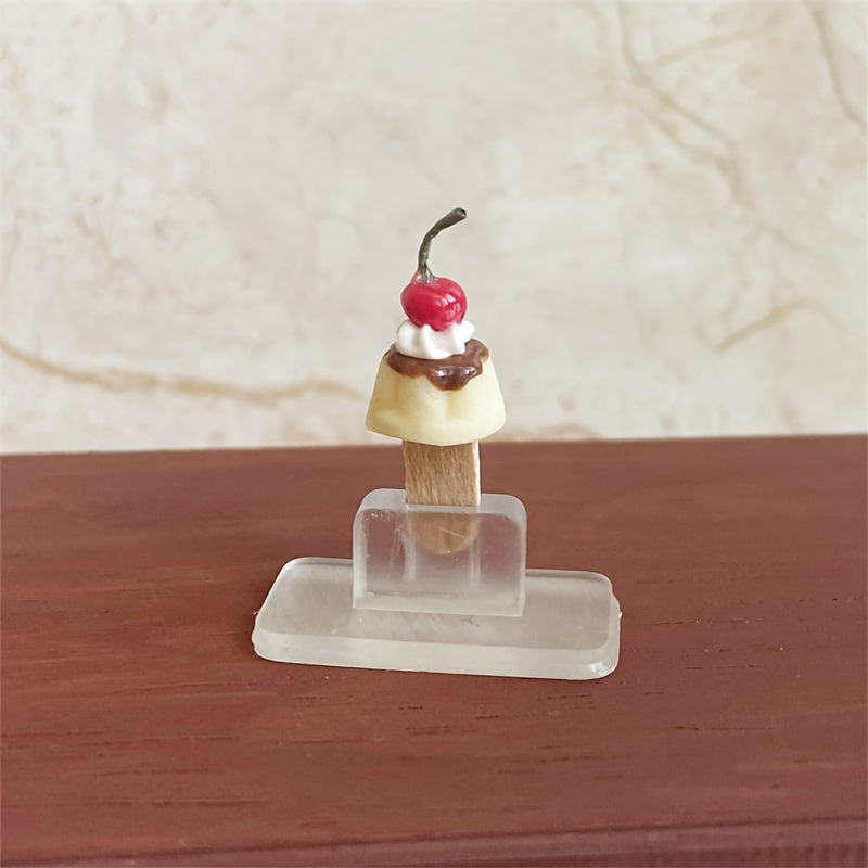 Dollhouse Mini Food Play Pudding Stick Decoration