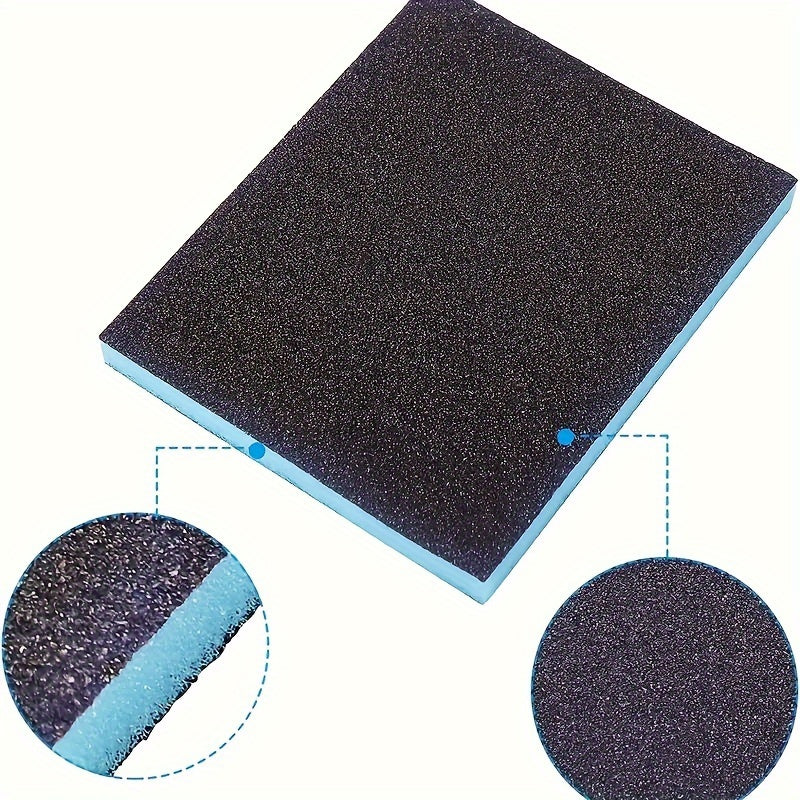 Dual-Use Sanding Sponges 60-240 Grits 6-Pack