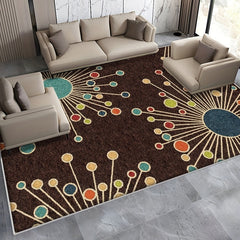 Large Geometric Indoor Outdoor Area Rug for Living Room Bedroom
