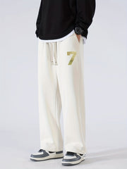 Men's Casual Loose Drawstring Trousers - Spring Autumn Long Pants