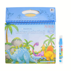 Kids' Magic Watercolor Painting Book Reusable Graffiti Art Toys