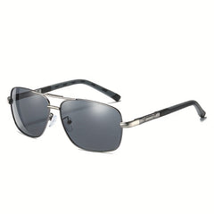 Men's Square Sunglasses Classic Business Style UV400
