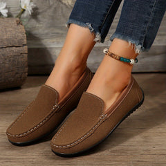 Women's Slip-On Loafers Lightweight Work Shoes