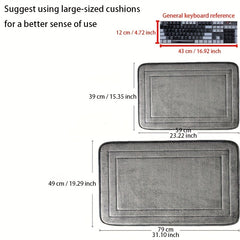 Non Slip Memory Foam Bath Rug Quick Dry Soft Comfortable Bathing