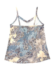 Floral Print Cami Top V Neck Summer Sleeveless Top