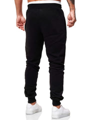 Men's LA Print Drawstrings Sweatpants for Autumn and Spring