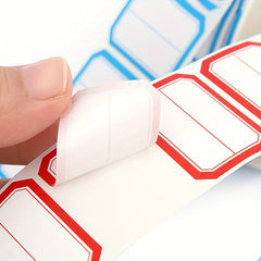 PVC Label Roll for Office and Household Labeling, 100-1000 pcs