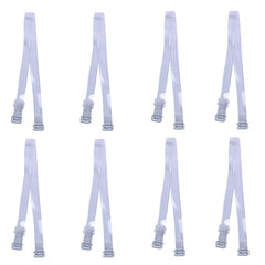 4 Pairs Invisible Bra Straps Non-slip Transparent Women's Lingerie Accessories