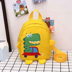 Kids' Animal Schoolbag with Strap Traction for Ages 2-5