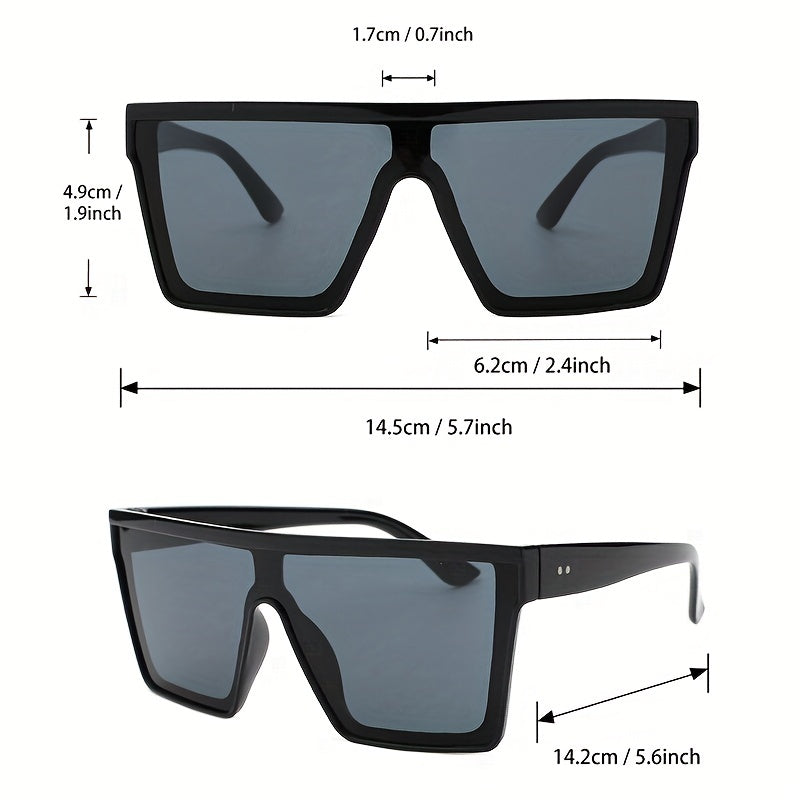 2 Pairs Men's Large Sunglasses Vintage PC Eyewear