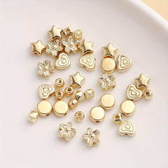 1200pcs Small Hole Beads Face cut Beads CCB Set DIY Making Jewelry Bags