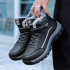 Women's Winter Walking Shoes Non-Slip Warm Plush Inner Comfort Hiking Shoes