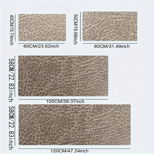Brown Texture Small Fresh Ring Eye Protection Large Mouse Pad Desk Pad