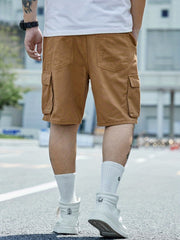 Men's Classic Cargo Denim Shorts