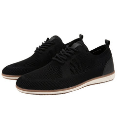 Men's Lace Up Knit Casual Shoes