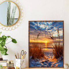 1000pcs Beach Sunset Jigsaw Puzzle Challenging DIY Brain Teaser