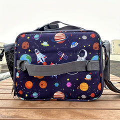 Kids Insulated Lunch Bag Waterproof Portable Crossbody Bag