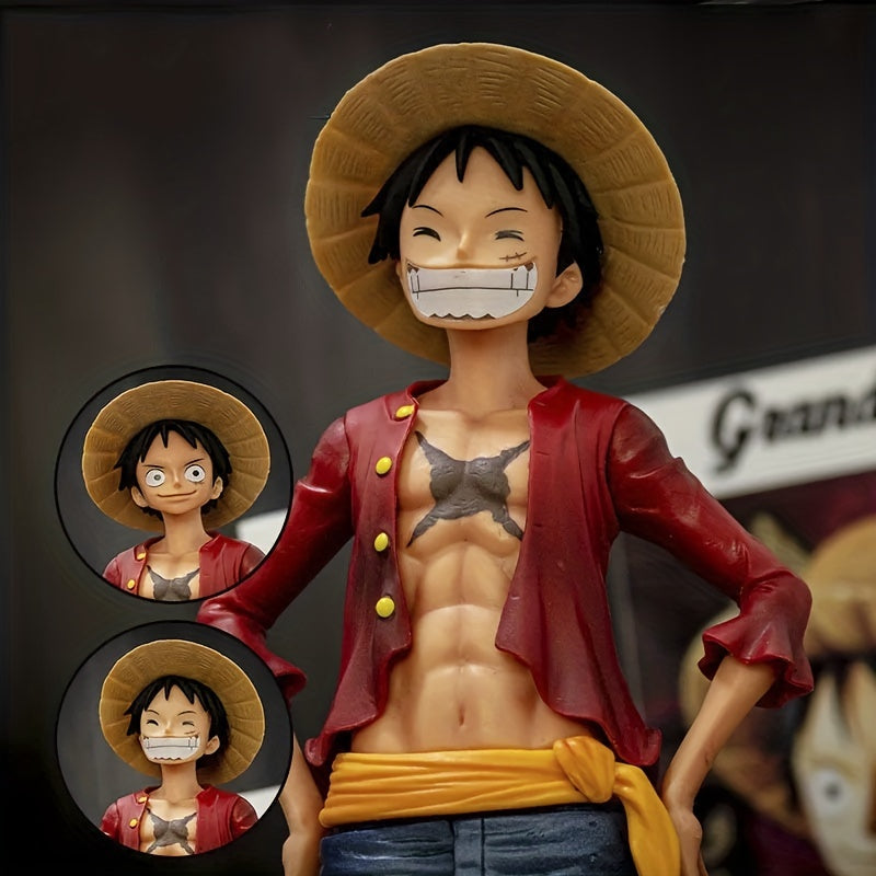 11in Anime Figure Three Form Face Changing Doll Action Figurine Model Toys