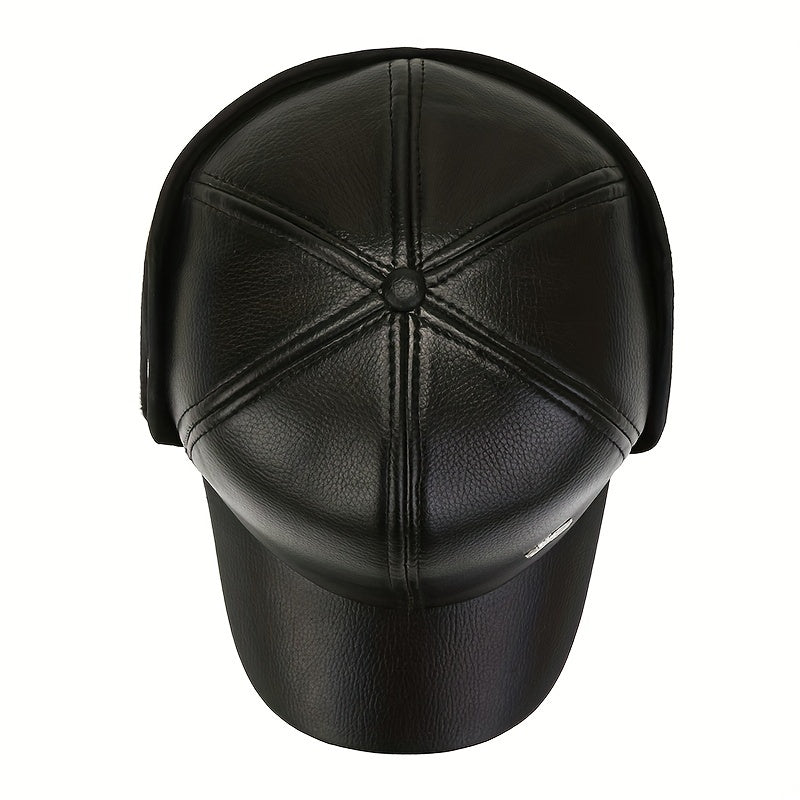 Fur Hat Winter Cap Ear Protection Middle-aged and Old Man
