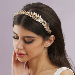 Leaf Headband Bridal Crown Tiara Wedding Accessories