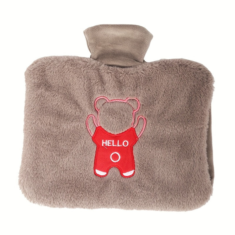 Plush Double Water Injection Hot Water Bag Hand Warmer