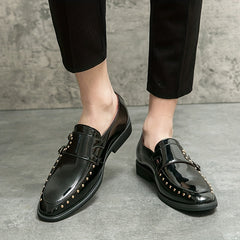 Men's Monk Loafers Lightweight Non Slip Dress Shoes